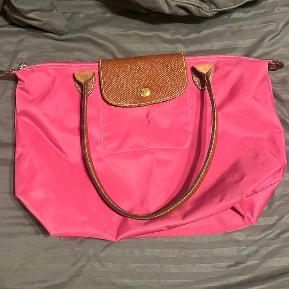 Longchamp Le Pliage Tote Bag pink